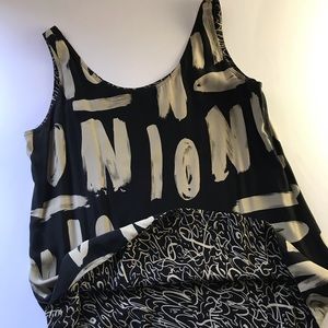 Reversible Dana Buchman  Silk Tank